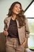 Zoso T-shirt Britt 264 Espresso Dames Maat - S