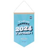 Mr.Wonderful Wandkalender 2024 - Dit is jouw tijd, 2024 wacht op jou! (Franse versie)