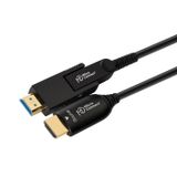 MicroConnect HDMI Kabel - 50 m - Zwart - 3D - HDMI 2.0
