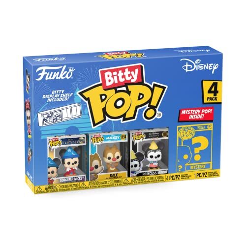 Funko BITTY POP!: DISNEY - Sorcerer Mickey 4 Pack