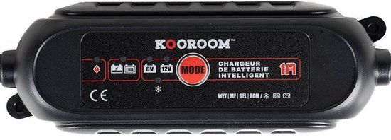 MOTOBLOUZ D3T Distribution Acculader SPARK Zwart