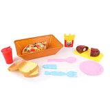 FLYPOP'S Eetkamer Snack Scratch om te snijden - Imitatiespel - 033622 - Multicolor