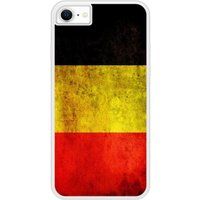 Apple Siliconen hoesje compatibel met iPhone 6, Apple iPhone 6S Belgische vlag