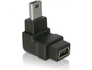DeLOCK Adapter USB-B mini - Zwart