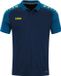 JAKO Polo Performance Marine-Jako Blauw Maat L