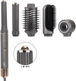 Largolash Pro Airstyler - Fohnborstel Krultang 6 in 1 - Multistyler - Grijs/Goud