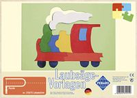 Pebaro Figuurzaag puzzel patroon Locomotief