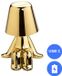 Fonkel Oplaadbare LED Tafellamp - Denker - Dimbaar - USB-C - Golden Boy Andy