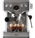 Vivid Green Espressomachine - 20 Bar - Pistonmachine met stoompijpje - Kopjesverwarmer - Coffee Machine - RVS