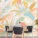 Papier peint panoramique feuilles tropicales 325 cm x 325 cm