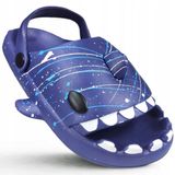 Permani Sabots Femme Design Requin - Bleu Marine 40