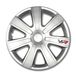 PETEX RB540215 VR wieldoppenset, zilver, maat 15 inch, dubbel gelakt ABS