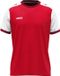 Jako Dynamic Shirt Korte Mouw Heren - Rood / Wit / Donkerrood | Maat: XXL