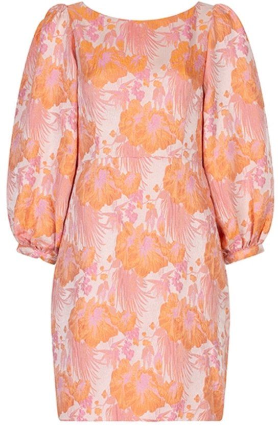 Lofty Manner Jurk Elyf RD226 Gebloemd Multicolour