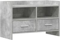 vidaXL TV-kast 71,5 x 33 x 47 cm Betongrijs Bewerkt hout