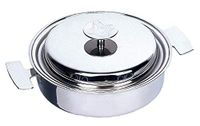 Baumstal 9216 stoofpan, met deksel, roestvrij staal 18/10, 20 cm