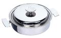 Baumstal 9216 stoofpan, met deksel, roestvrij staal 18/10, 20 cm