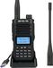 Retevis RA89 Hamradio, talkie-walkie bibande puissant pour usage extérieur, étanche (IP68), longue portée, réduction du bruit, 2500mAh, Type-C