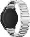 Strap-it Stalen schakel bandje 20mm - Zilver - Geschikt voor 20mm smartwatches