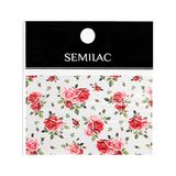 Decoración Semilac Blooming Flowers Nagelfolie 33