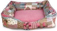 Arquivet Vierkant Bed Met Harten En Strepen | 60x55x18 cm
