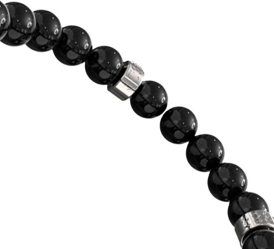 Guess JUMB04049JWSTBKT/U Armband Heren Roestvrij staal Zilver