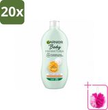 Garnier Lotion pour le corps Intensive 7 Days avec extrait de mangue et probiotiques - 400 ml - 20 pièces