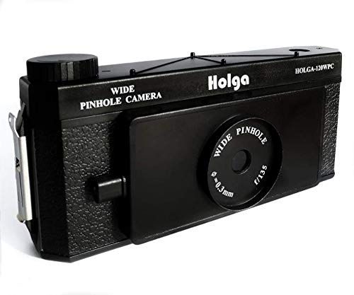 Holga 120 WPC Panoramische Pin Gat Camera Breed Formaat Film Lomo Camera Zwart