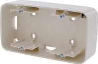 Busch-Jaeger Reflex opbouwraam - opbouw - 2-voudig - polarwit