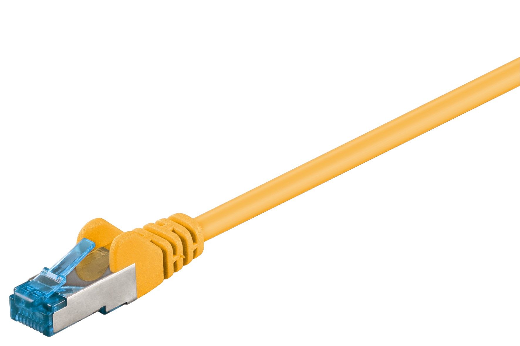 Goobay SFTP netwerkkabel CAT 6 a Geel 0