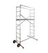 Hailo HobbyStep H4 Échafaudage de jardin tout terrain 4m en aluminium