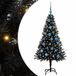 vidaXL Sapin de Noël noir 150 cm PVC