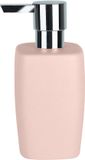Spirella Zeepdispenser Retro Roze/Zilver Klassiek Kunststof Vrijstaand