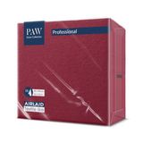 PAW Servetten Stoffen 40 x 40 cm, 50 stuks - Zacht Bordeauxrood