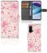 B2Ctelecom OnePlus Nord CE 5G Hoesje Pink Flowers
