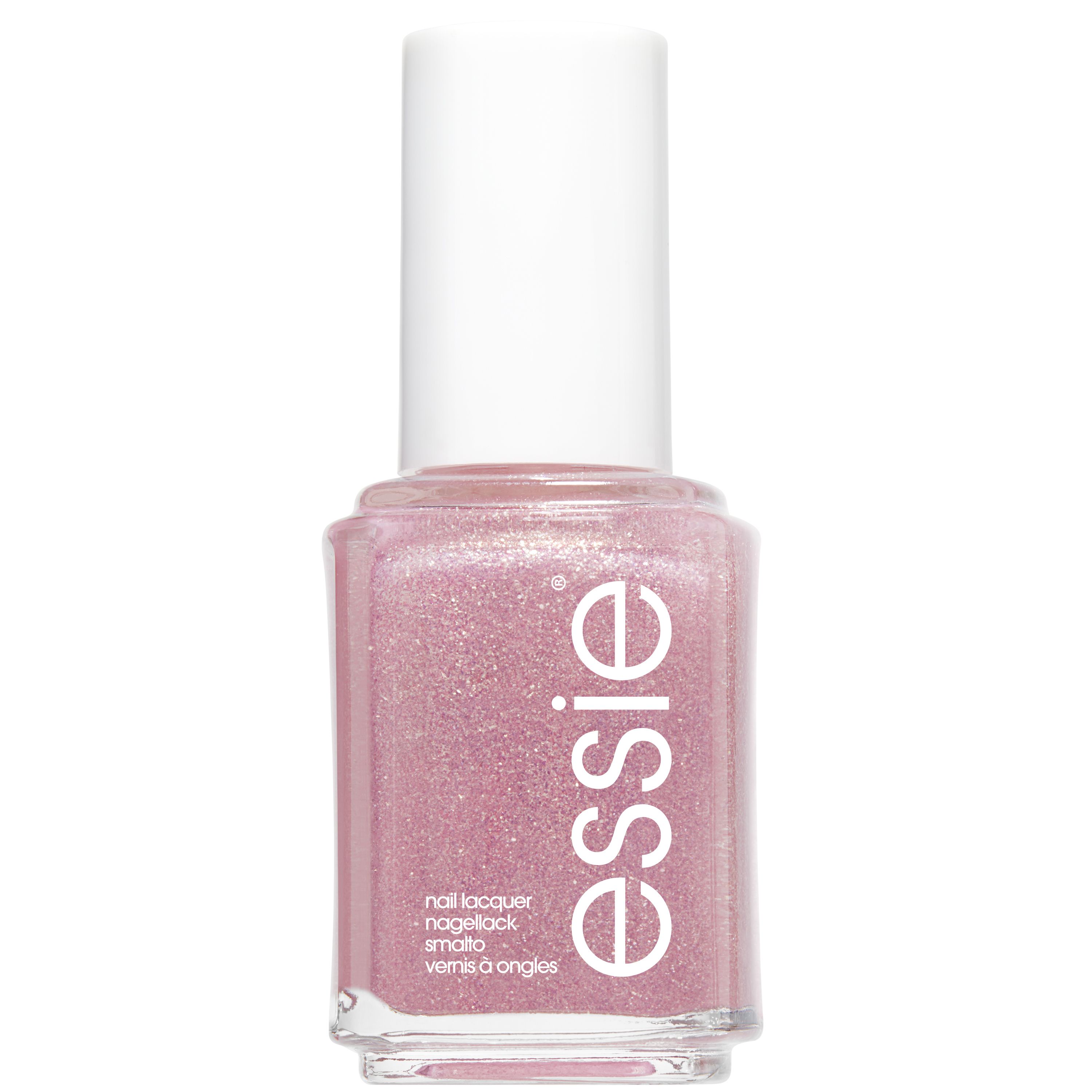 Essie Gifts Set - 514 Birthday Girl - Pink - Glitter Top Coat - 13.5 ml