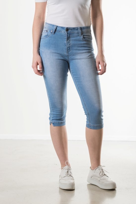 New Star Jeans New Star dames capri broek Orlanda bleach - maat 28