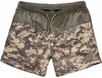 Brandit Basic Zwemshorts Mannen S Olijfgroen Camouflage