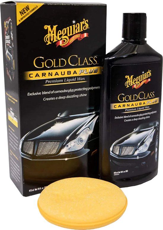 Meguiars Gold Class Carnauba Plus Premium Liquid Wax 473 ml