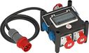 Brennenstuhl Compacte elektrische koffer van rubber (2 m kabel, 2 x CEE 400V/16A, 1x CEE 400V/32A, 4x 230V/16A, voor permanent gebruik buitenshuis, Made in Germany)