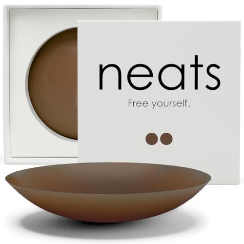 NEATS Nipple Covers Tepelcovers Voor Vrouwen Herbruikbare Hypoallergene Zelfklevende Silicone Pasties (Mocha, 8cm)
