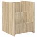 vidaXL - Tijdschriftenrek - Sonoma Eik - 35 x 35 x 45 cm - Bewerkt Hout