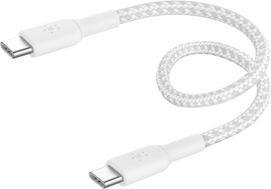Belkin BoostCharge USB-kabel USB 2.0 0,15 m USB C Wit