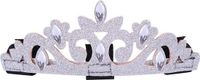 QHP Kroon paard - Leer - Zilver