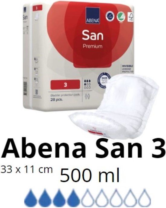 ABENA Abri-San Premium 3 - 28 stuks - Maat S - Unisex