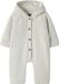 NAME IT NBNMAAN SUIT - Baby Ski Jassen - Unisex - Pure Cashmere - Maat 62/68