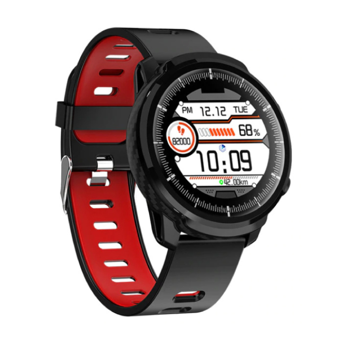 Senbono S10 Smartwatch Fitness Sport Activity Tracker Smartphone Horloge iOS Android iPhone Samsung Huawei Rood