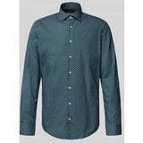 Seidensticker 845414, slim fit, lange mouwen, businesshemd, 40, groen