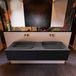 Mondiaz ERIN 150cm badmeubelset Urban Dark grey