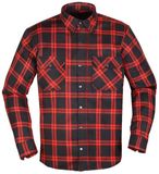 Modeka Colden chemise de moto noir rouge - taille XXL